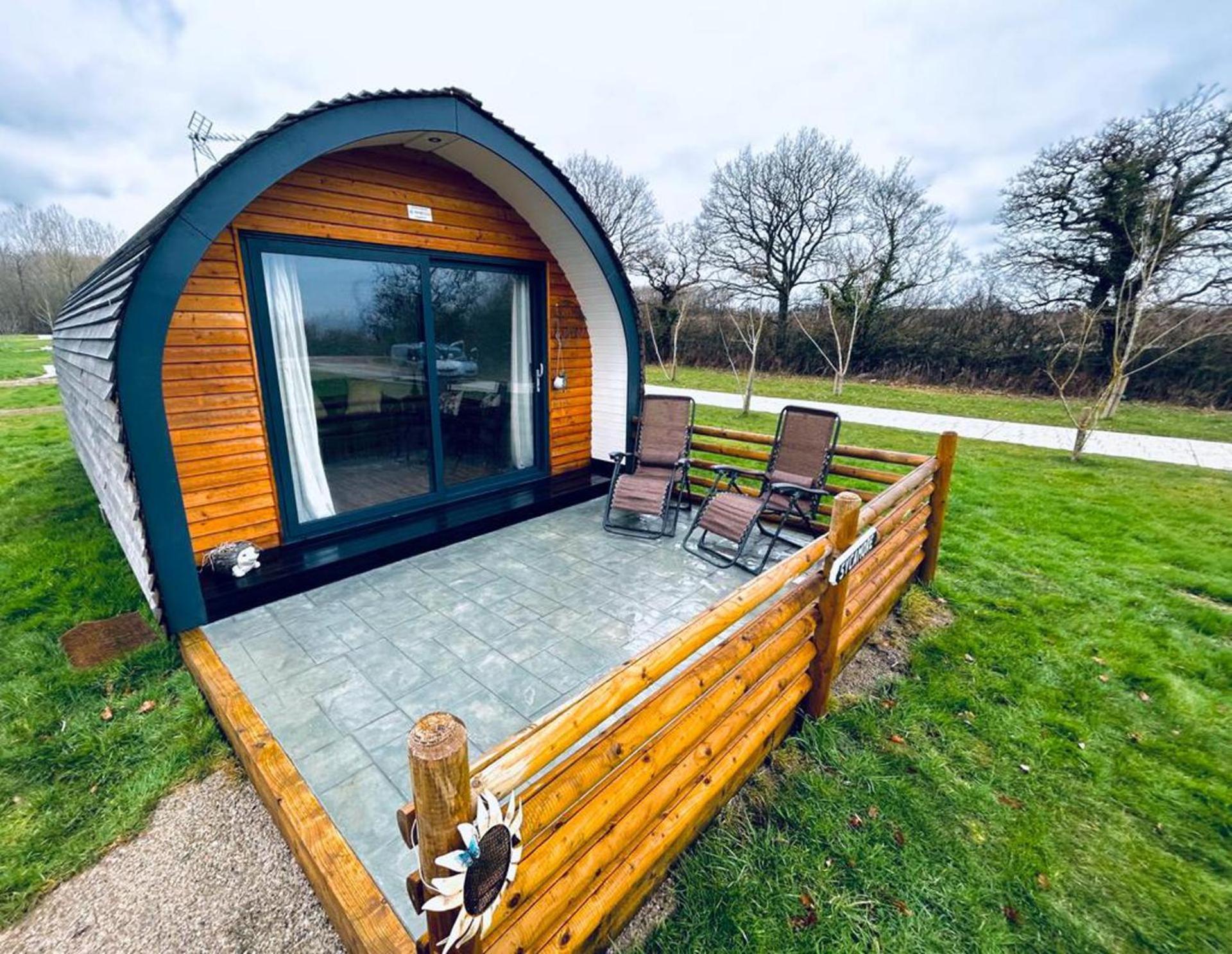 Beech Pod Cabin In Beautiful Surroundings Wrexham Bagian luar foto